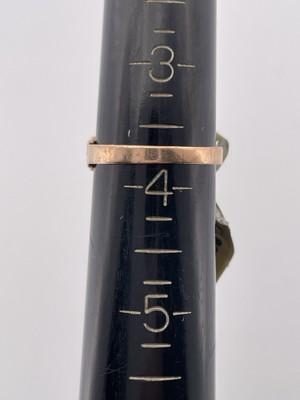 14k Gold 0.50ct Emerald & Pearl Ring/ Size 3.75/ 1.6g