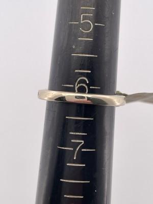 14k White Gold Neil Lane 0.72ct Center & 0.95ctw Mounting Ring/ Size 6.25/ 5.8g