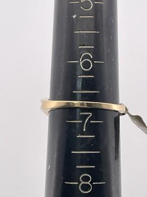 14k Yellow Gold 1.00ctw Diamond Ring/ Size 6.75 / 4.9g