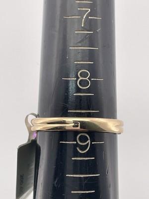 14k Yellow Gold Pear Amethyst Ring/ Size 8.75/ 6.4g