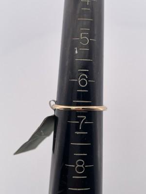 14k Yellow & White Gold Ruby Ring/ Size 6.75/ 2.7g