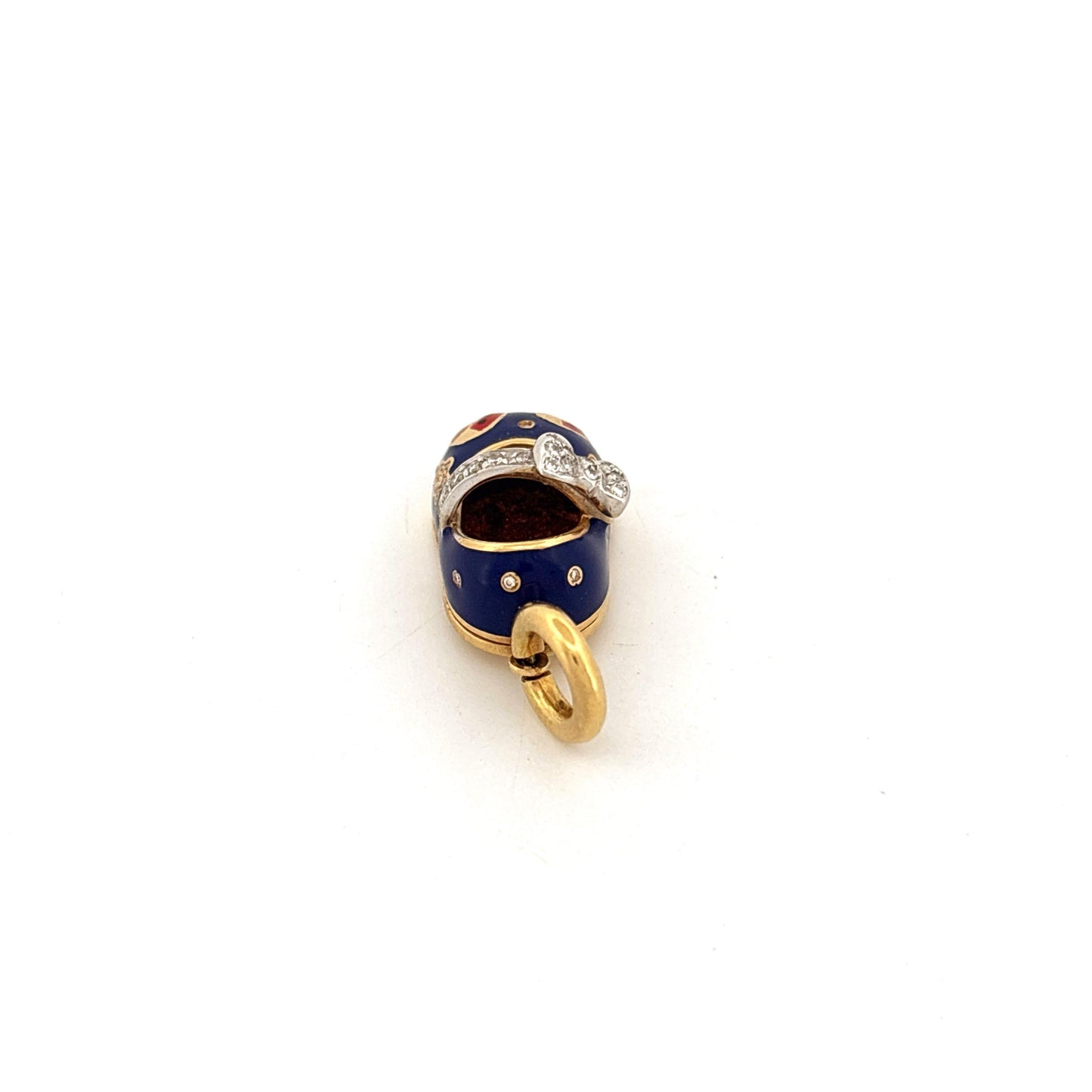 Aaron Basha Lady Bug Mary Jane with Diamonds