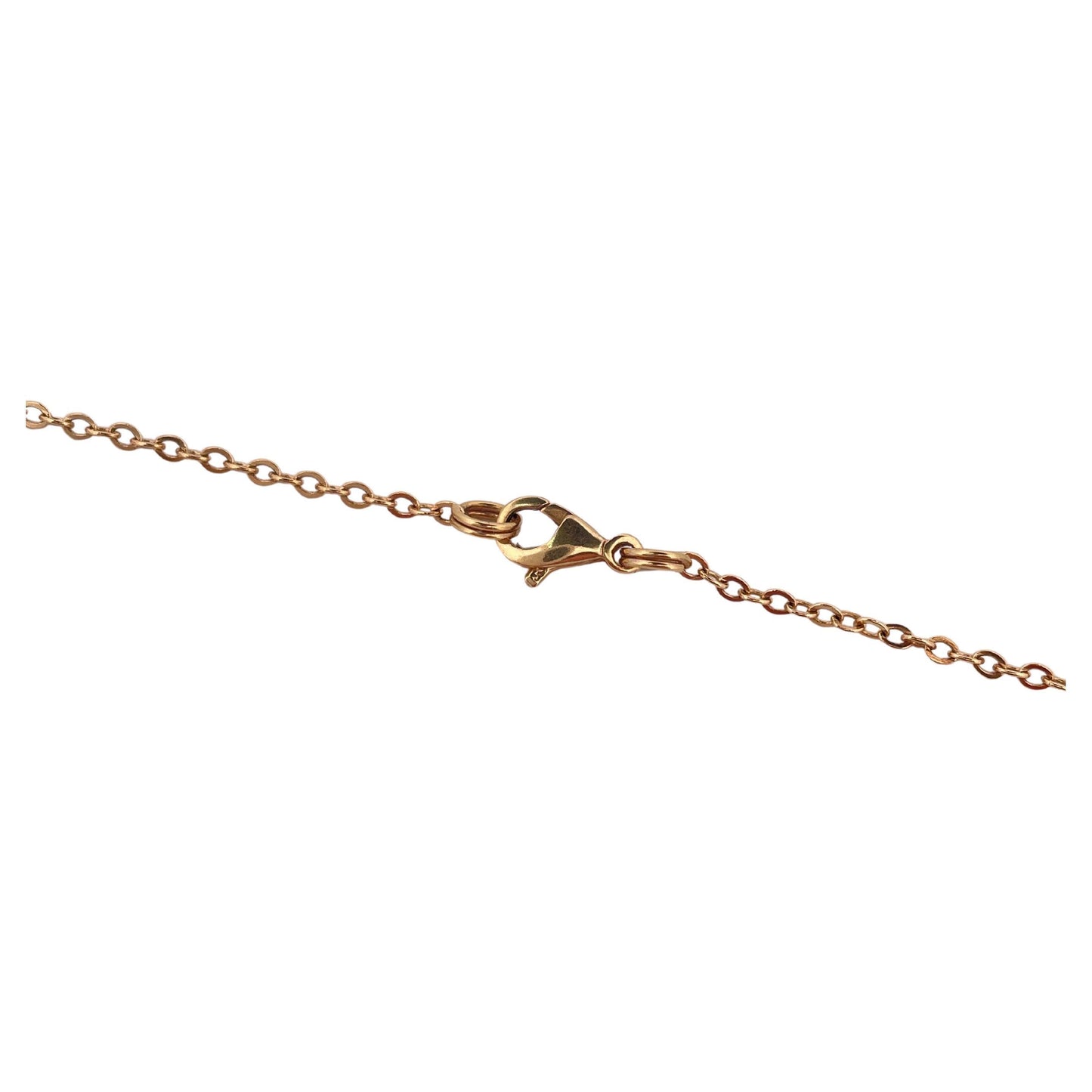 Amethyst & Quartz Necklace set in 14K Yellow Gold