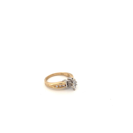 14k Diamond Ring
