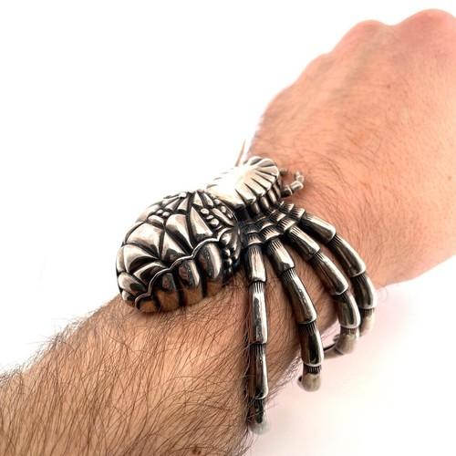 Large SS Spider Bracelet 105.8g