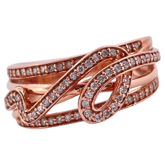 Le Vian 0.455ctw H-I SI1-SI2 Diamond Ring Set in 14K Rose Gold