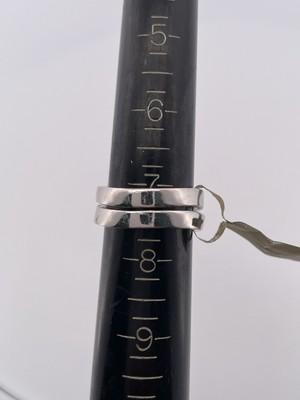 Platinum 0.50ctw Diamond Band/ Size 7.25/ 15.0g