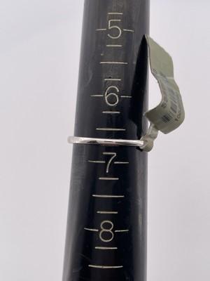 Platinum 0.92ctw Euro Cut Diamond Ring/ Size 6.75/ 4.7g