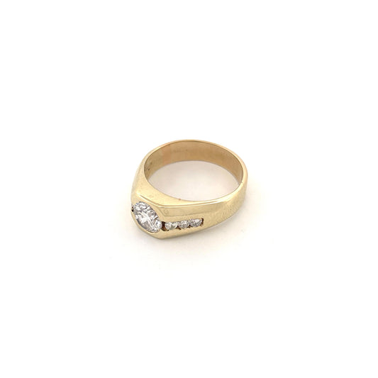 14K GIA Diamond Ring