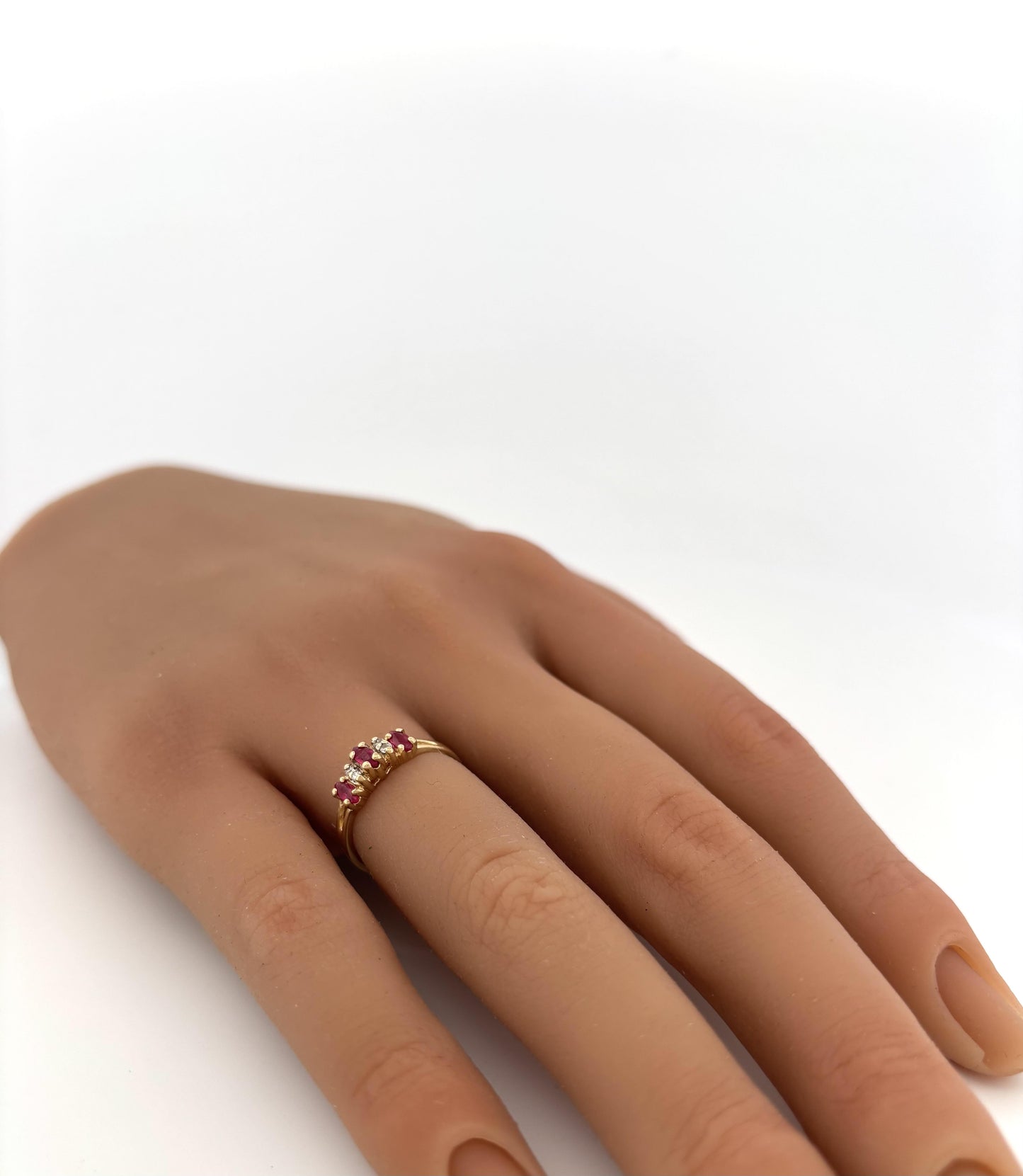 14k Ruby & Diamond