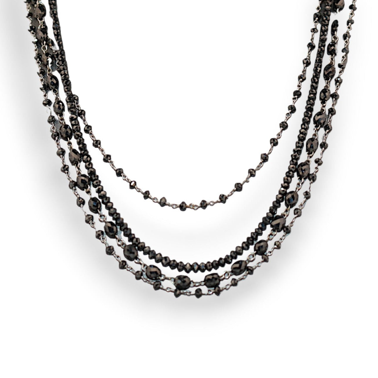 Black Diamond Necklace Collection