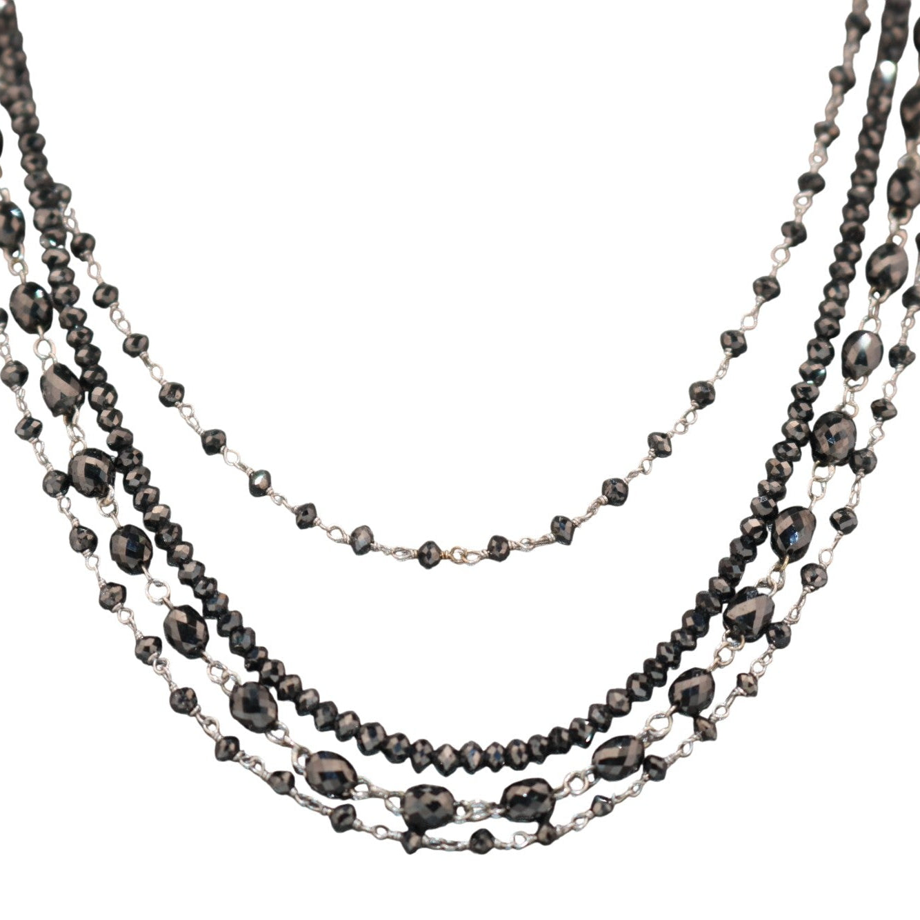 Black Diamond Necklace Collection