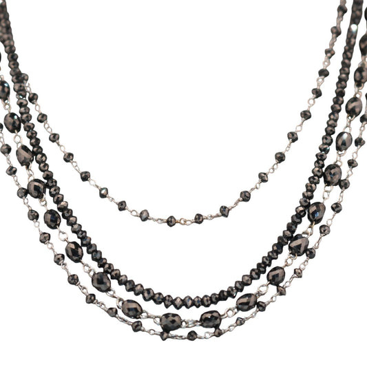 Black Diamond Necklace Collection