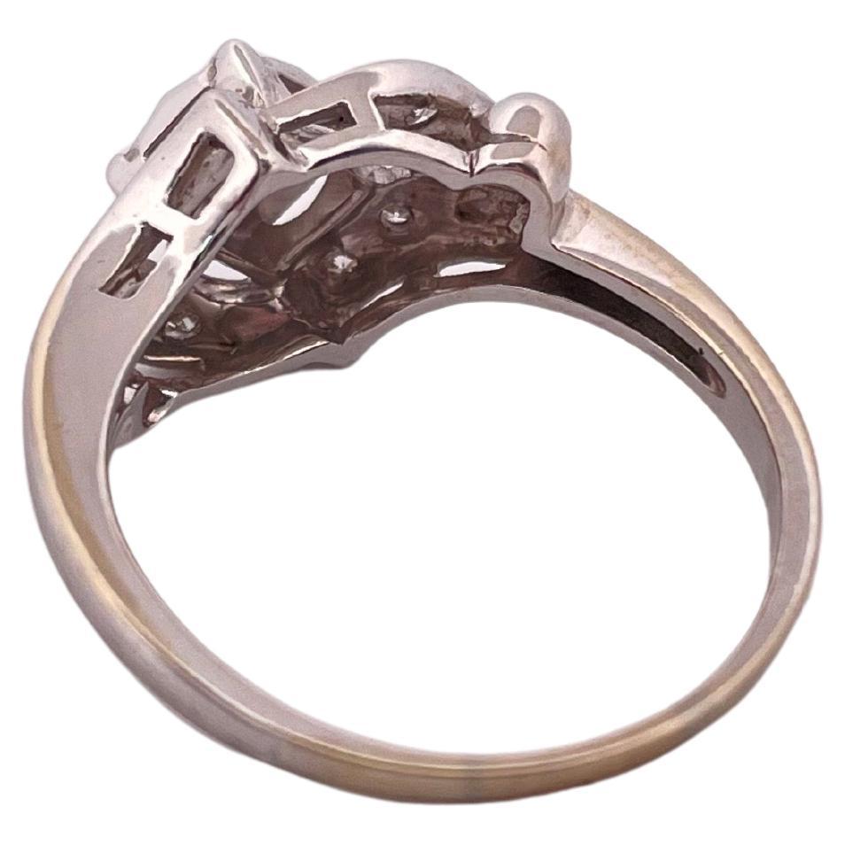 0.40ctw H SI2 Diamond Ring Set In 14K Yellow Gold