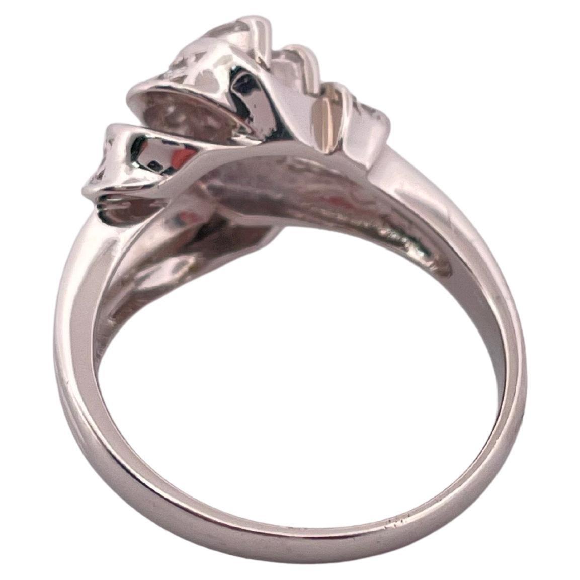 0.43ctw F-G VS2-SI1 Diamond Ring Set In Platinum