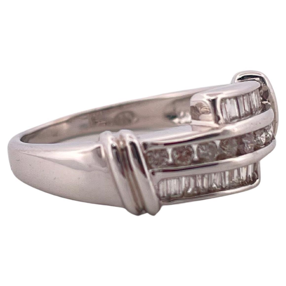 0.50ctw I/J SI2 Diamond Band Set In 14K White Gold