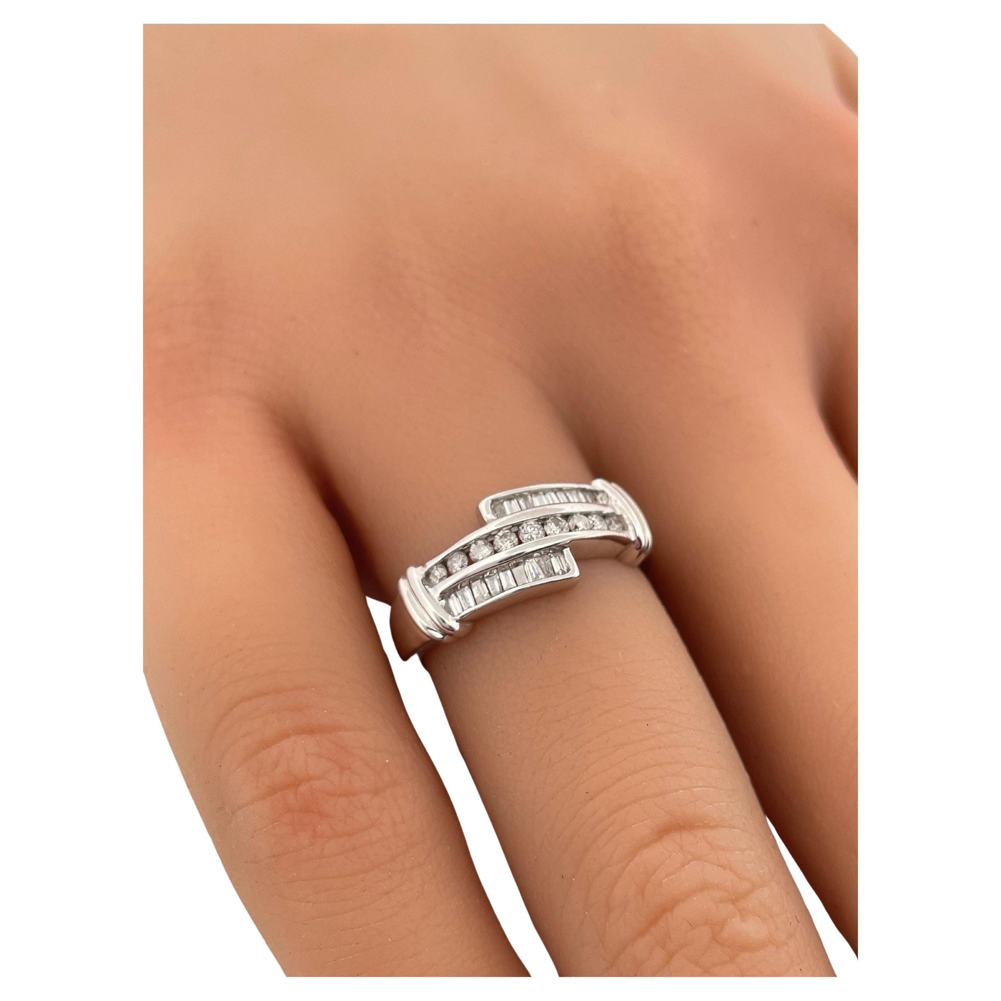 0.50ctw I/J SI2 Diamond Band Set In 14K White Gold