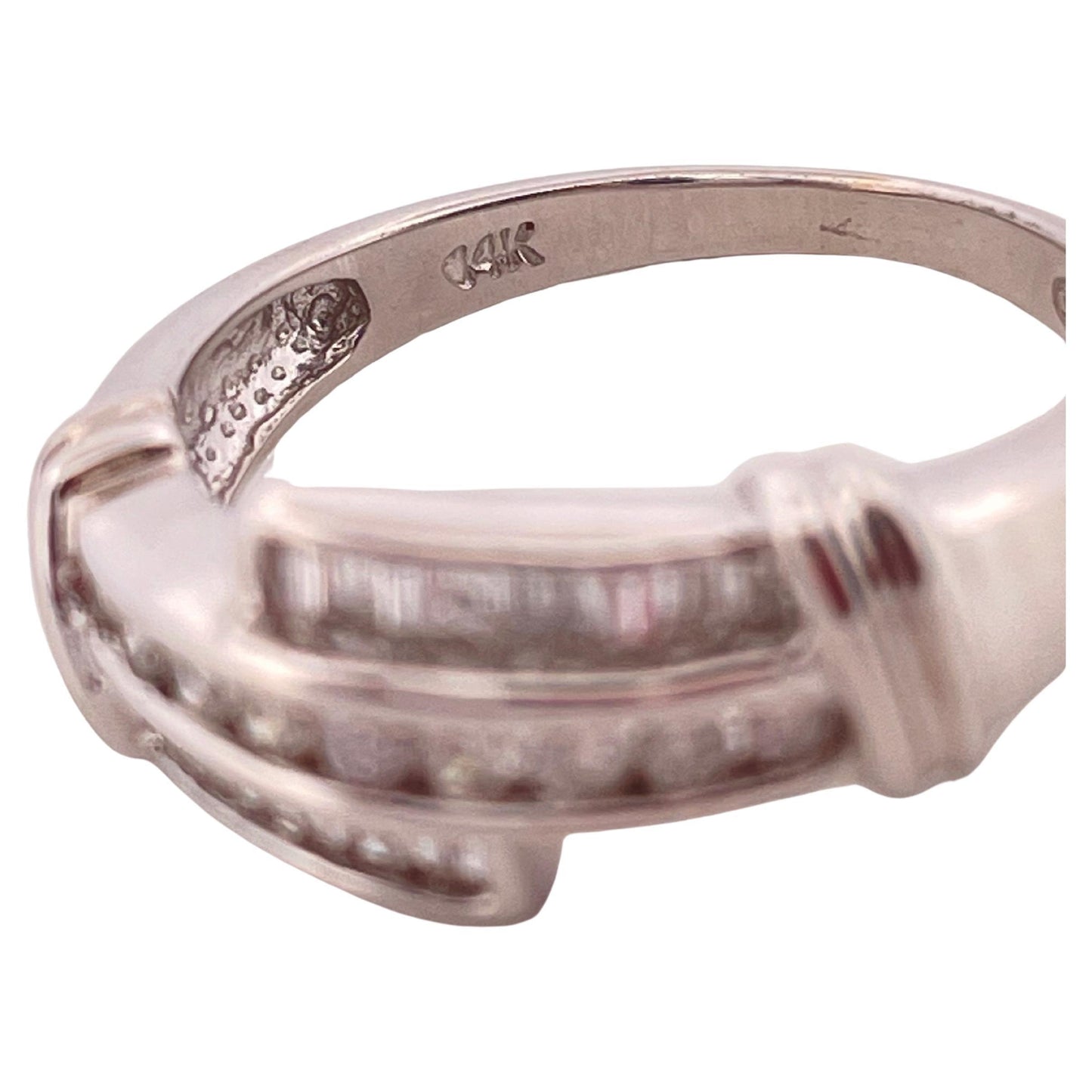 0.50ctw I/J SI2 Diamond Band Set In 14K White Gold