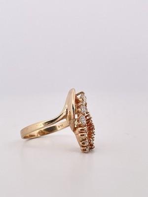 14k Gold 0.25ctw H-I SI1 Diamond Ring/ Size 6.25/ 3.3g