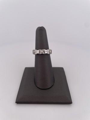 14k White Gold 0.75ctw Diamond Ring/ Size 6.75/ 4.4g