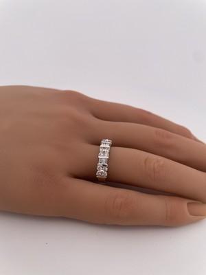 14k White Gold 0.75ctw Diamond Ring/ Size 6.75/ 4.4g