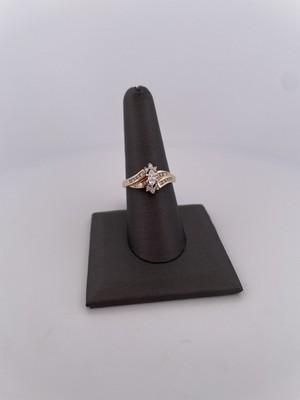 14k Yellow Gold 0.50ctw Diamond Ring/ Size 8.5/ 4.0g