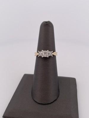 14k Yellow Gold 1.00ctw Engagement Ring/ Size 7/ 3.3g