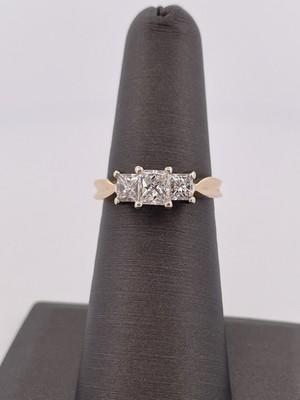 14k Yellow Gold 1.00ctw Engagement Ring/ Size 7/ 3.3g