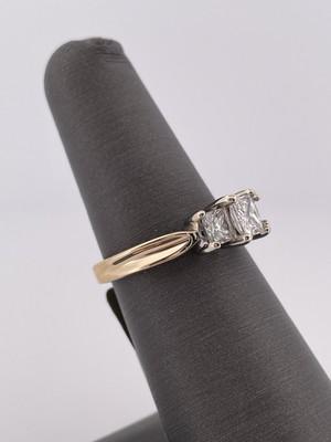 14k Yellow Gold 1.00ctw Engagement Ring/ Size 7/ 3.3g