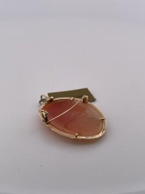 14k Yellow Good Cameo Pendant/Brooch