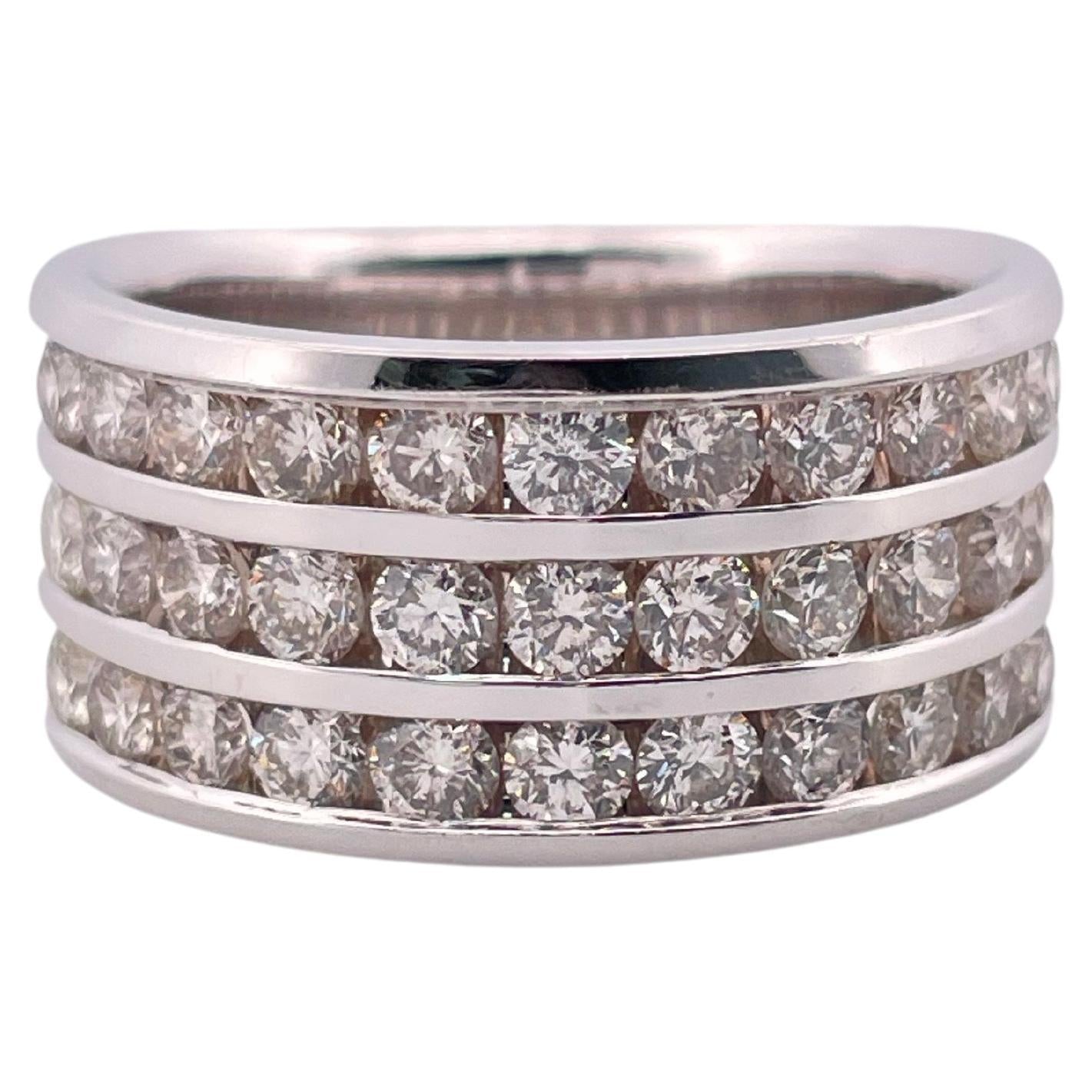 1.65ctw I-J SI1-SI2 Diamond Band Set in 14K White Gold