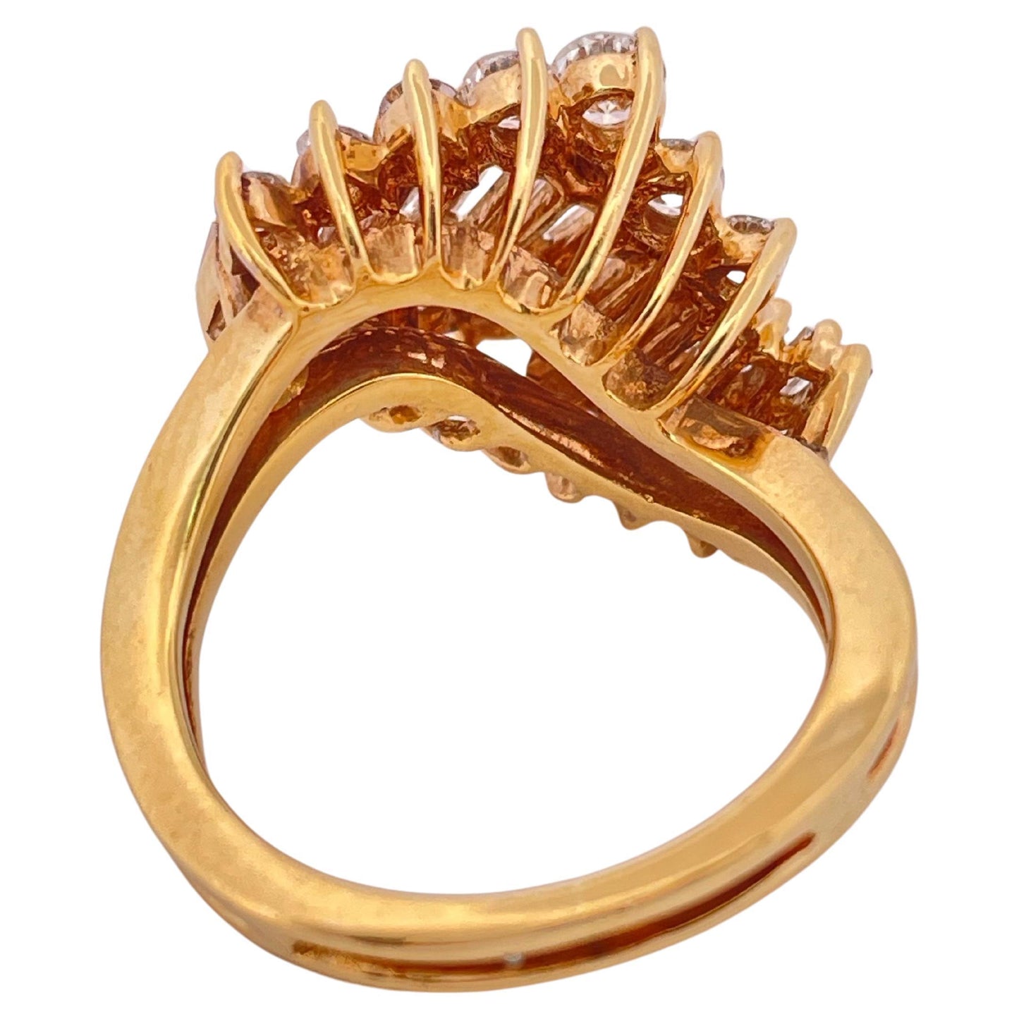 2.50ctw G-H SI1-SI2 Diamond Ring Set In 18K Yellow Gold