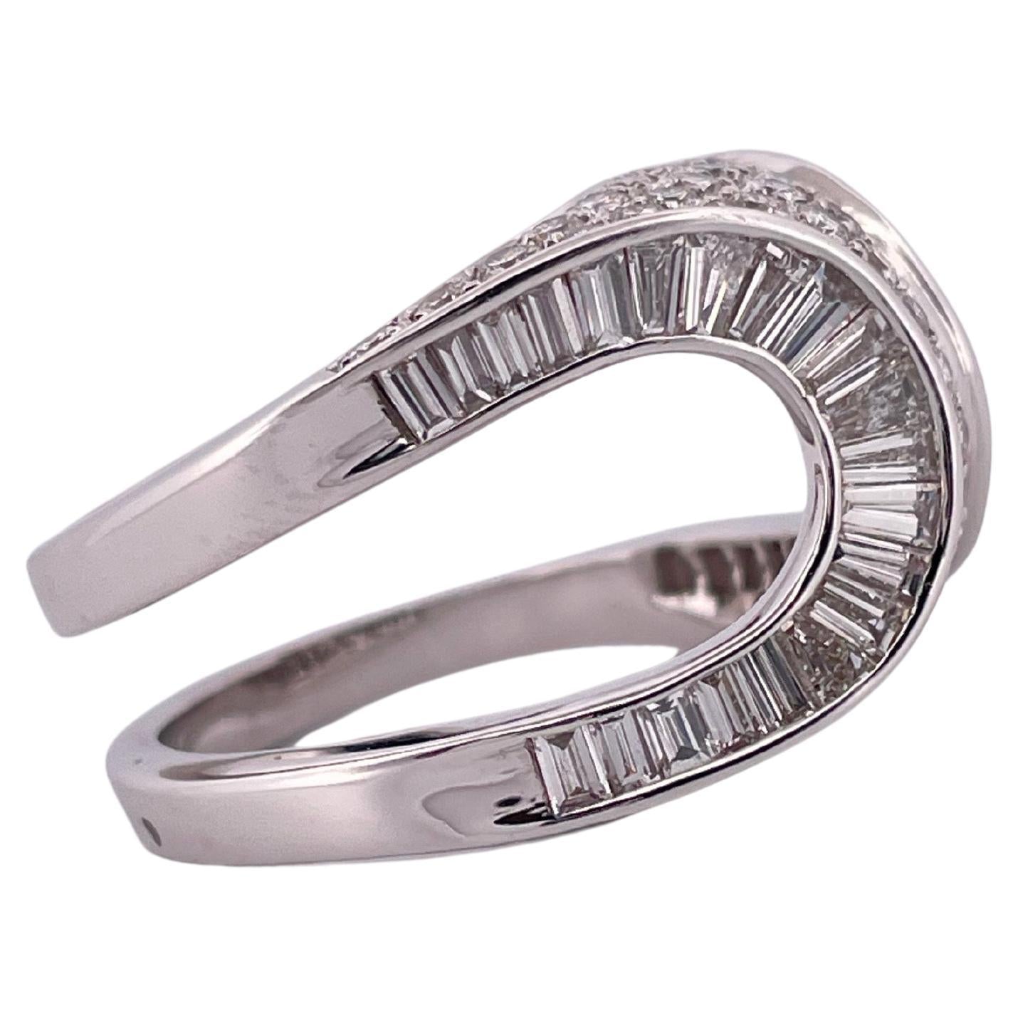 5.00ctw H-I SI2 Diamond Ring Set In 18K White Gold