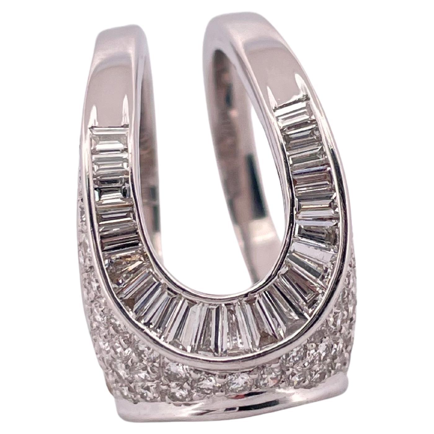 5.00ctw H-I SI2 Diamond Ring Set In 18K White Gold