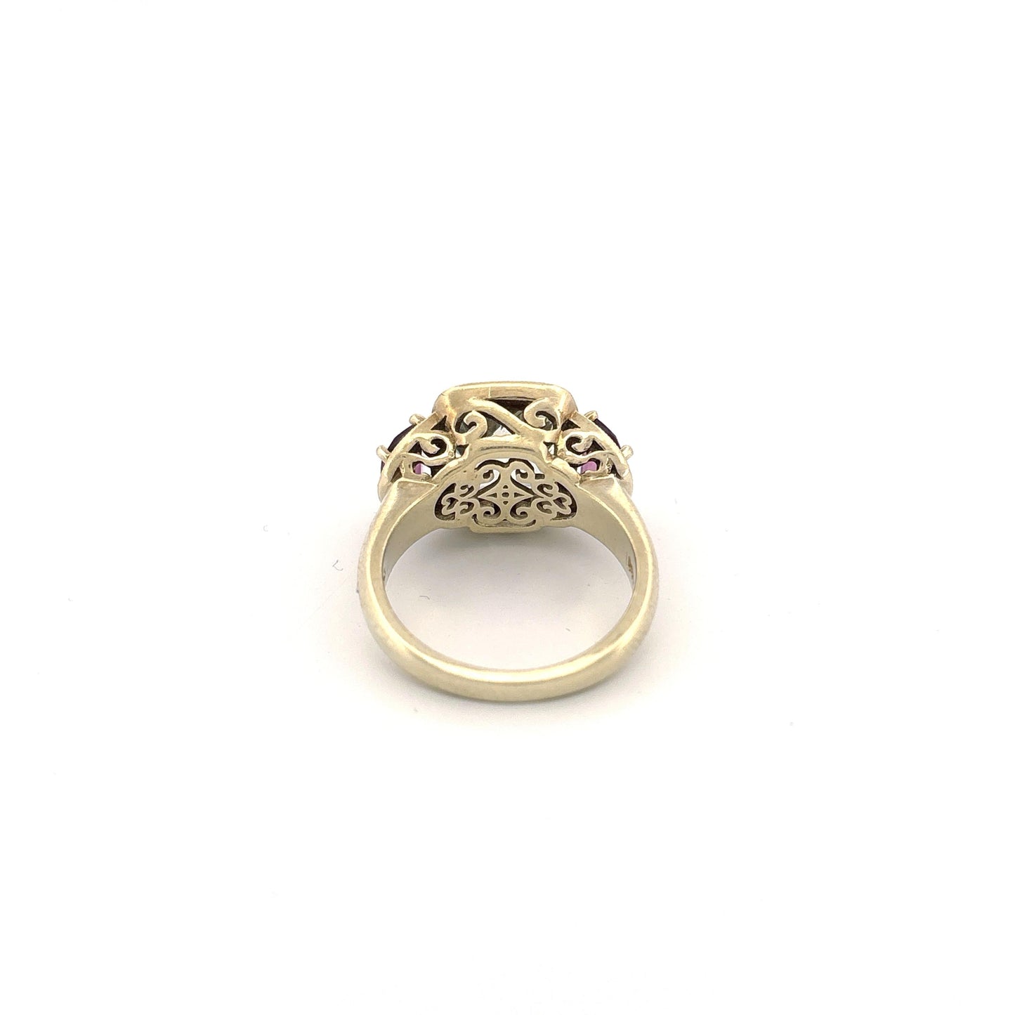 14K Citrine & Tourmaline Ring