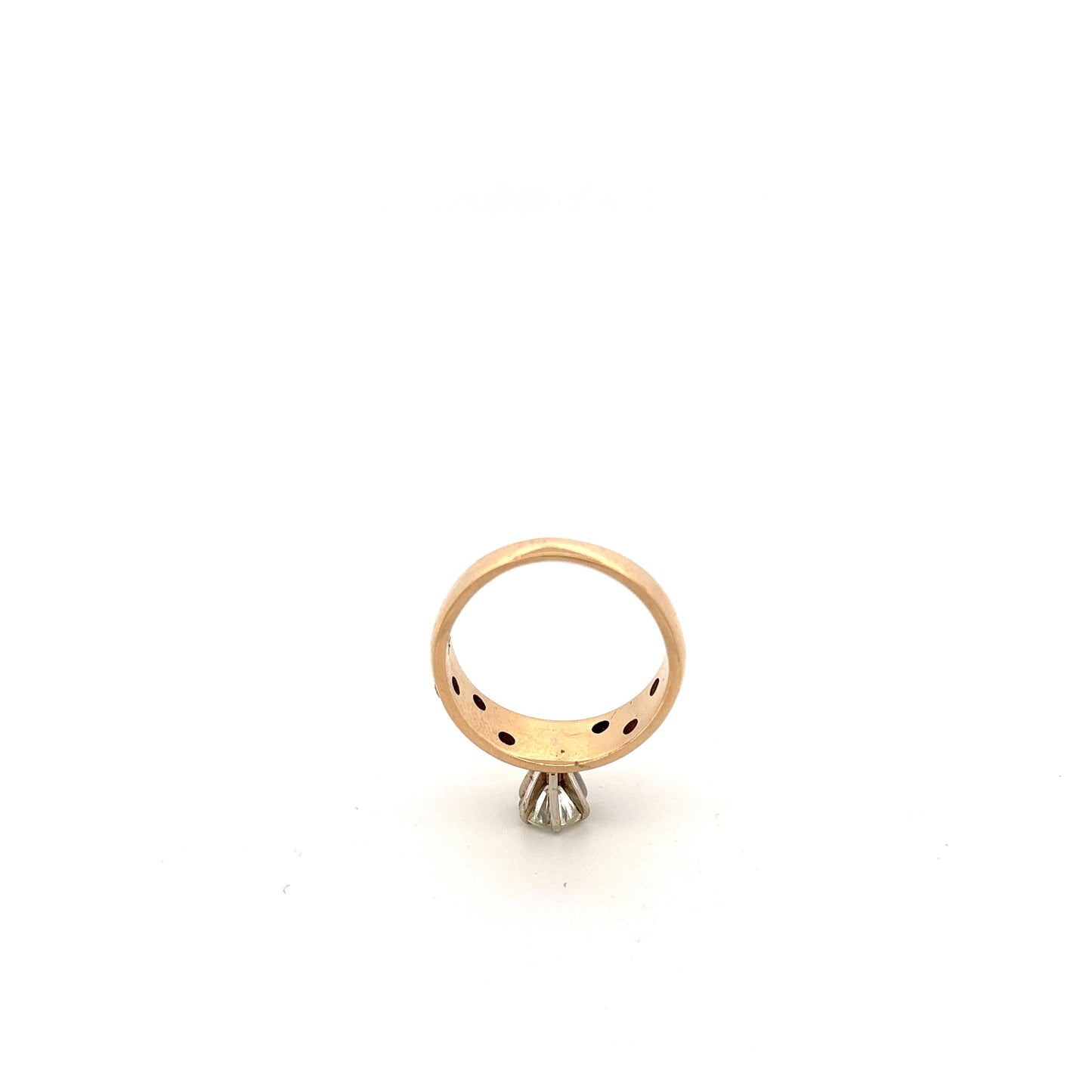 14k Yellow Gold Diamond Ring