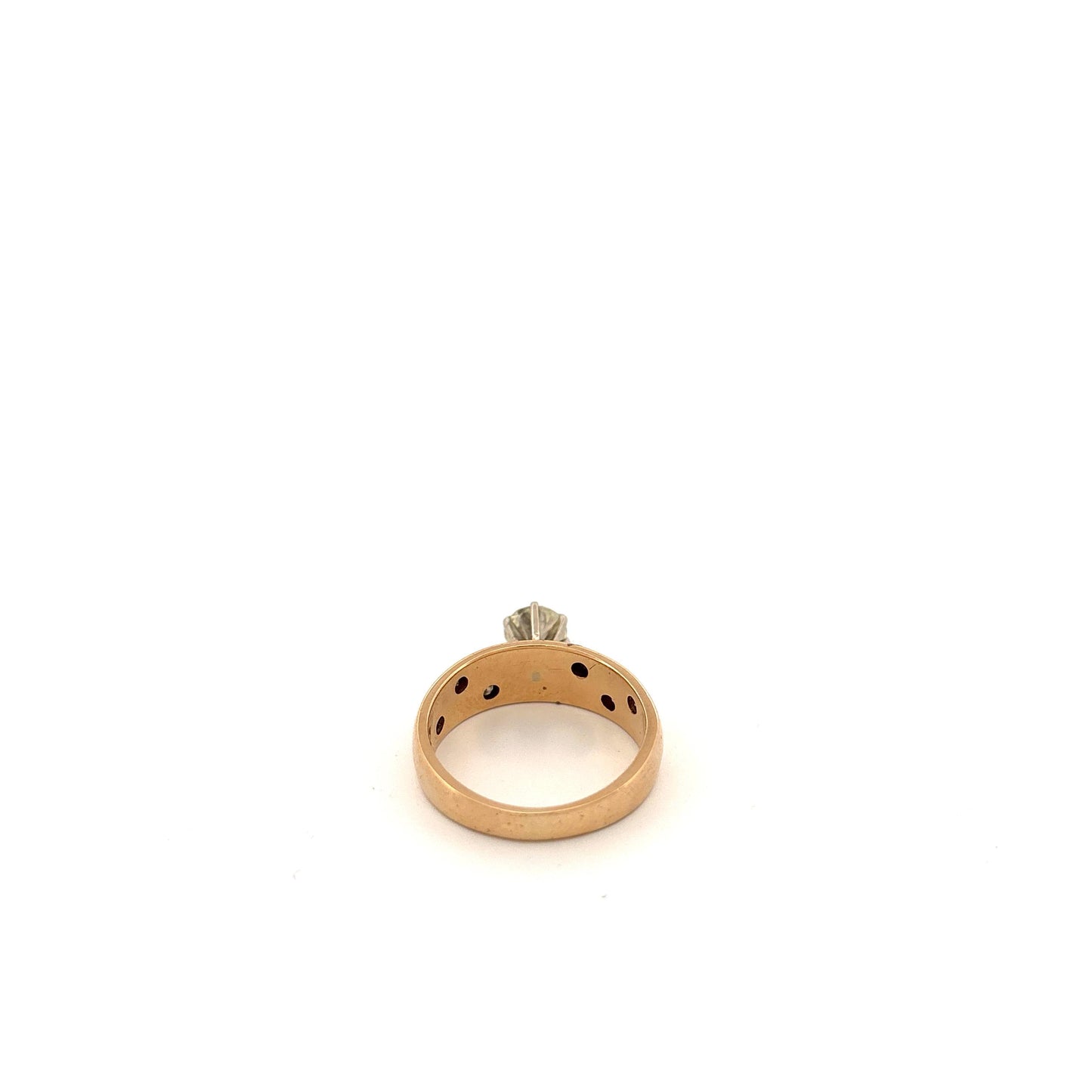 14k Yellow Gold Diamond Ring