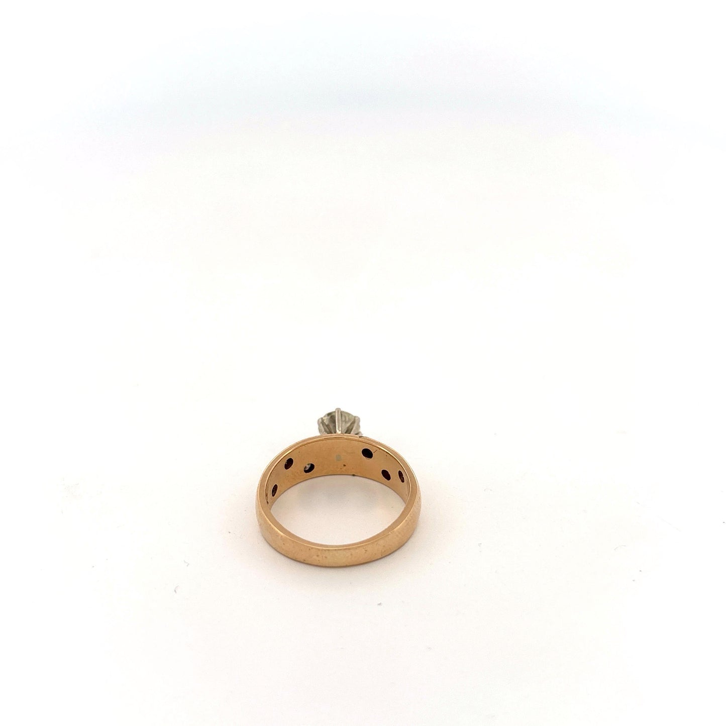 14k Yellow Gold Diamond Ring