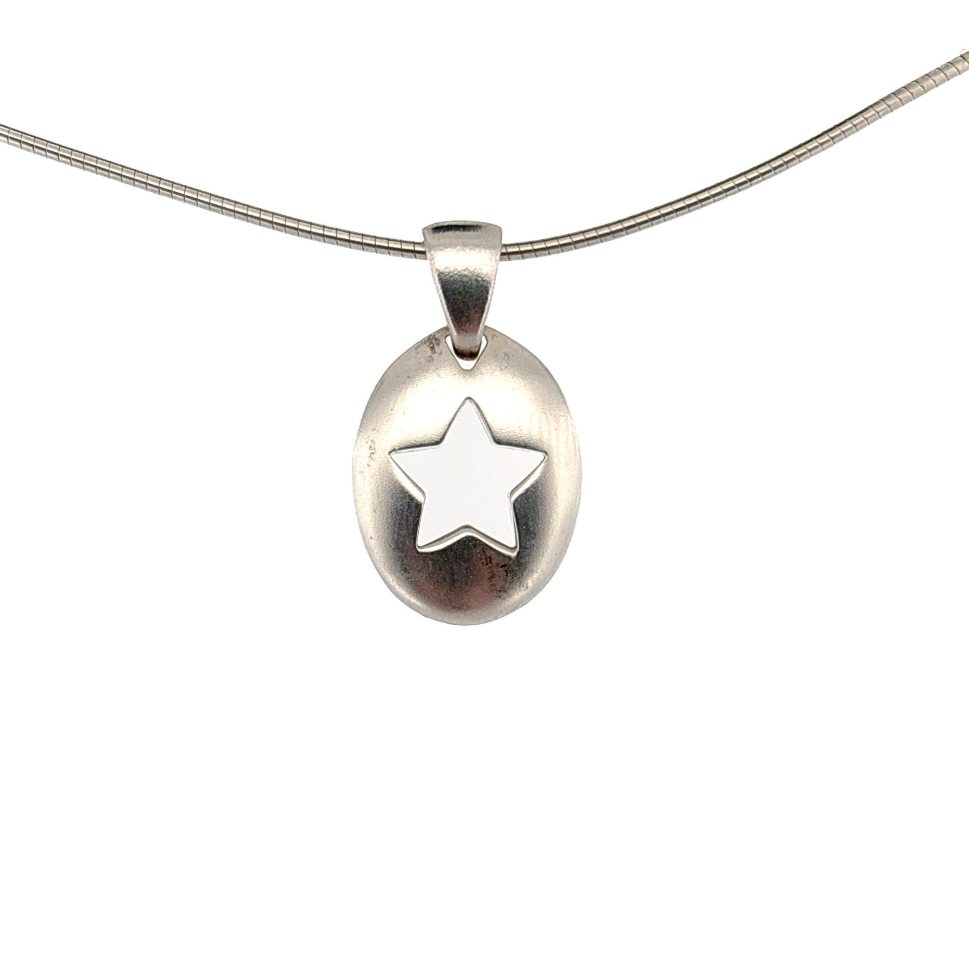 Tiffany & Co. Sterling Silver Stencil Star Pendant