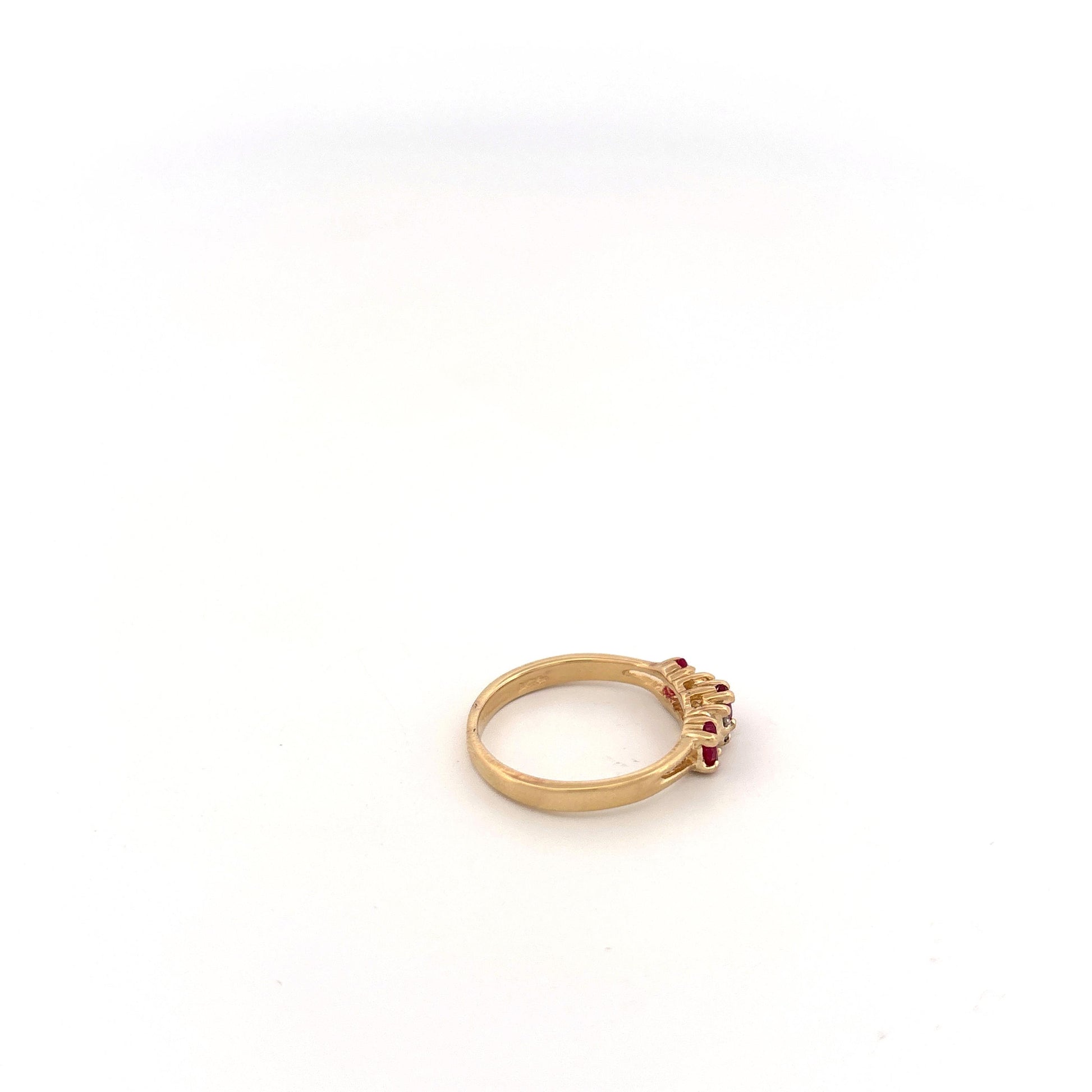 14k Ruby & Diamond