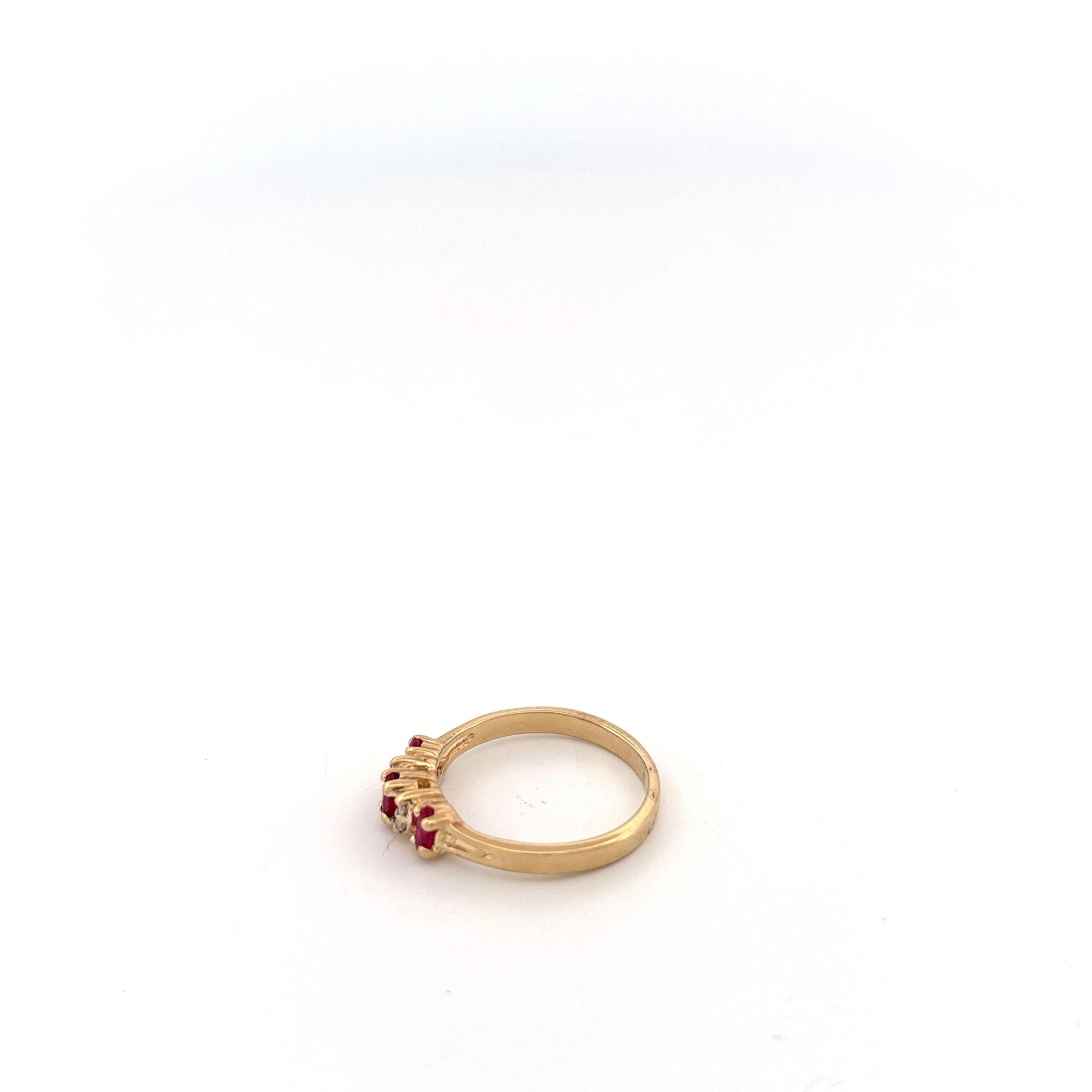 14k Ruby & Diamond
