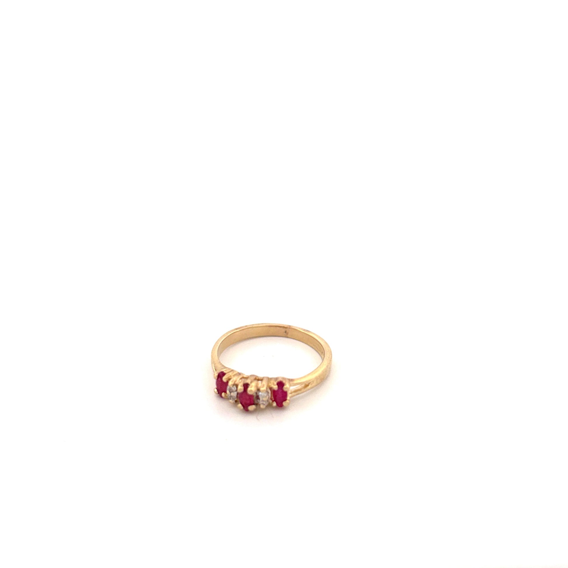 14k Ruby & Diamond