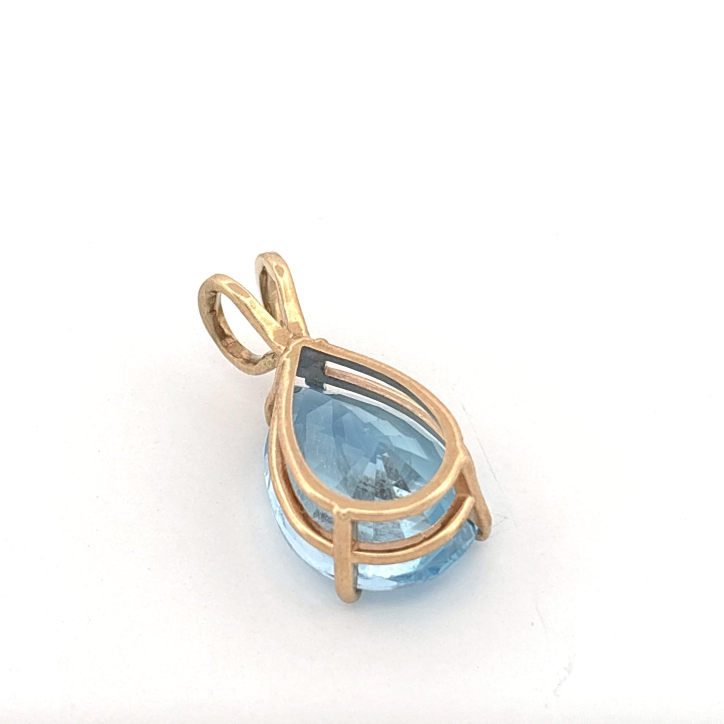14K Topaz Pendant