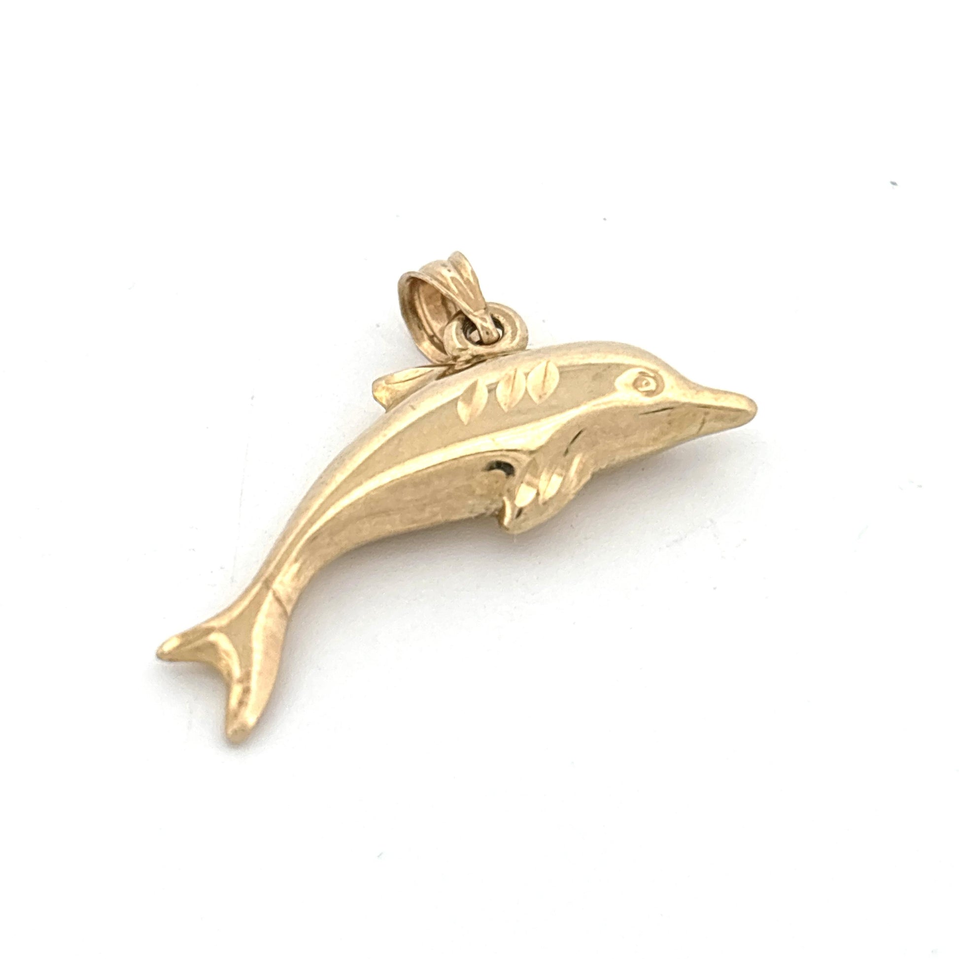 14K Dolphin Charm