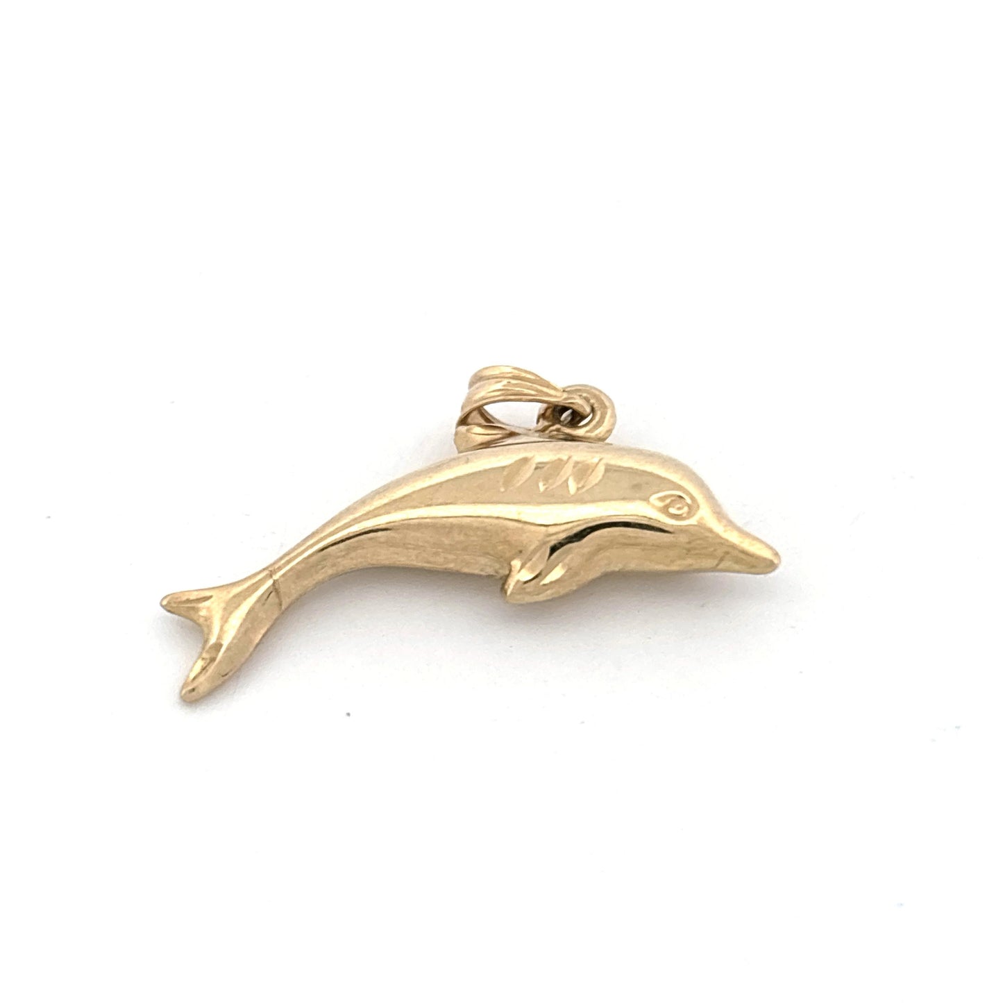 14K Dolphin Charm