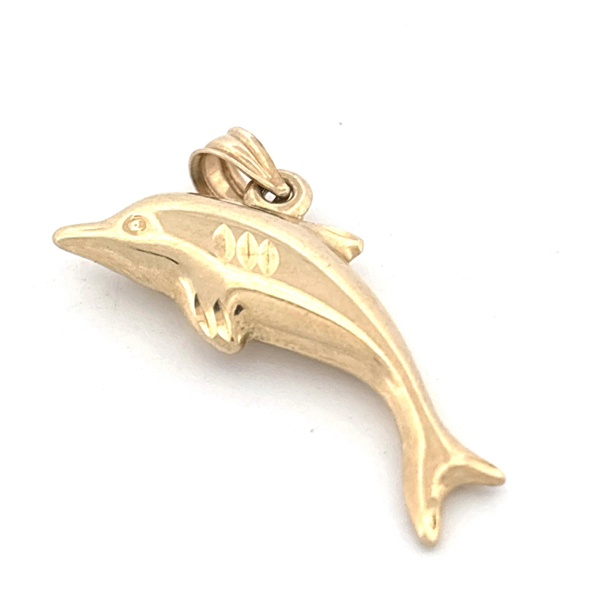 14K Dolphin Charm