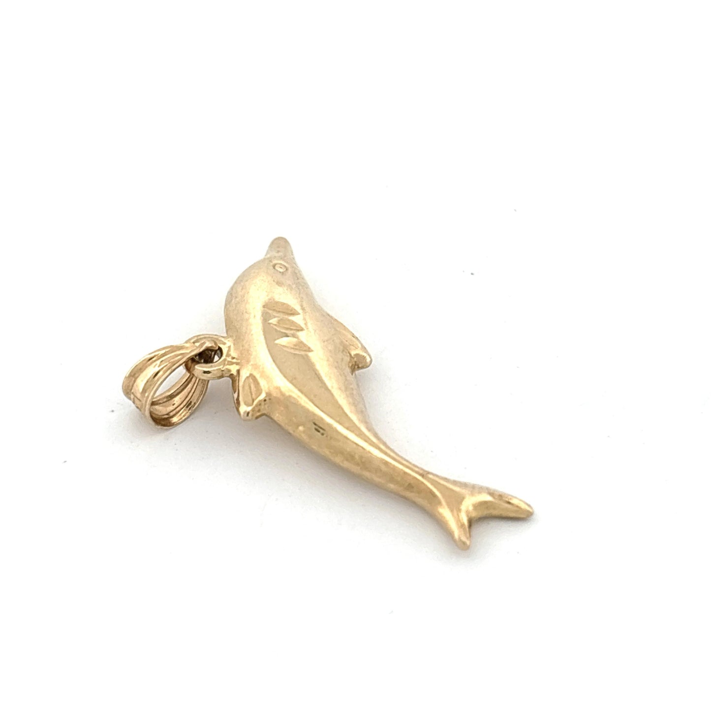 14K Dolphin Charm