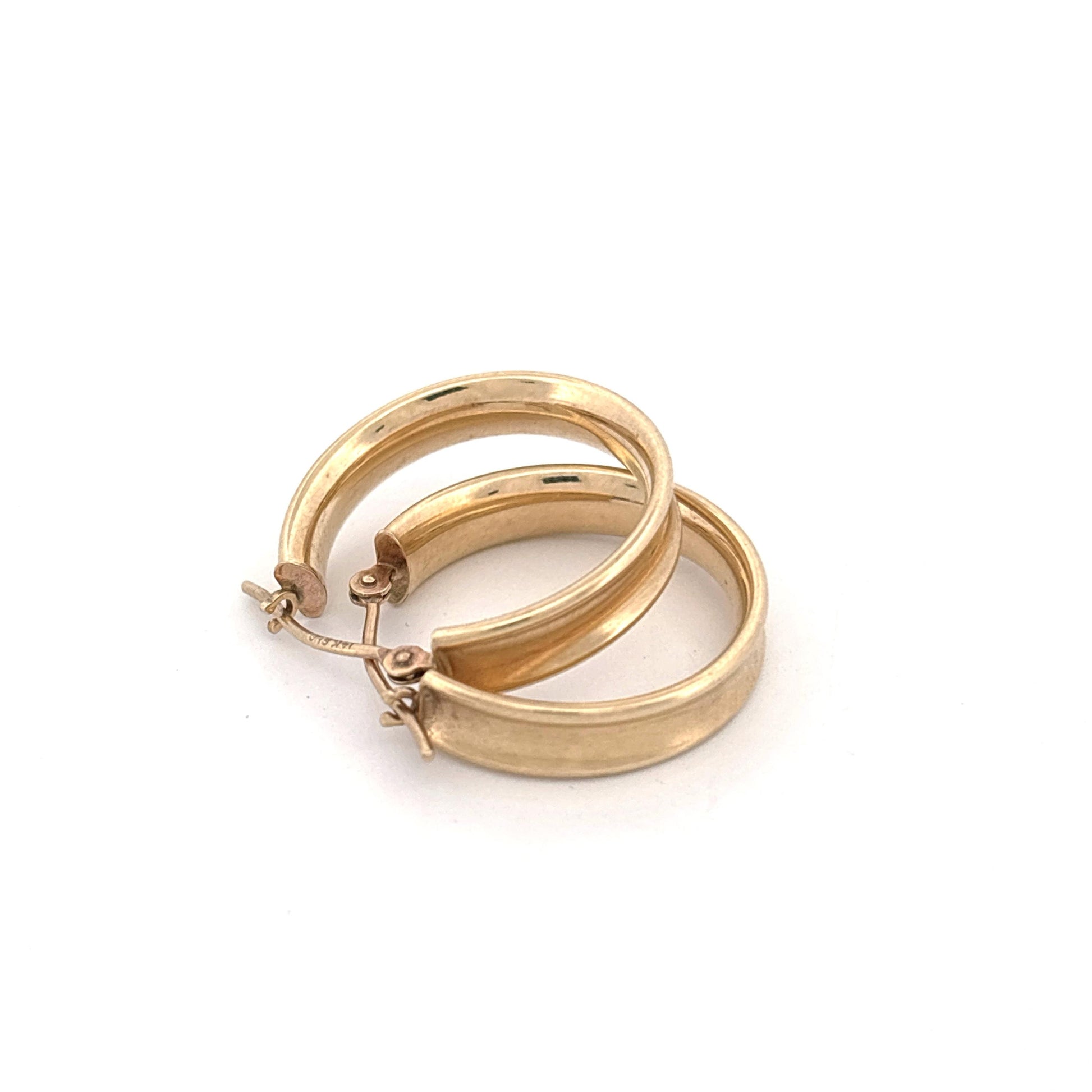 14K Hoop Earrings