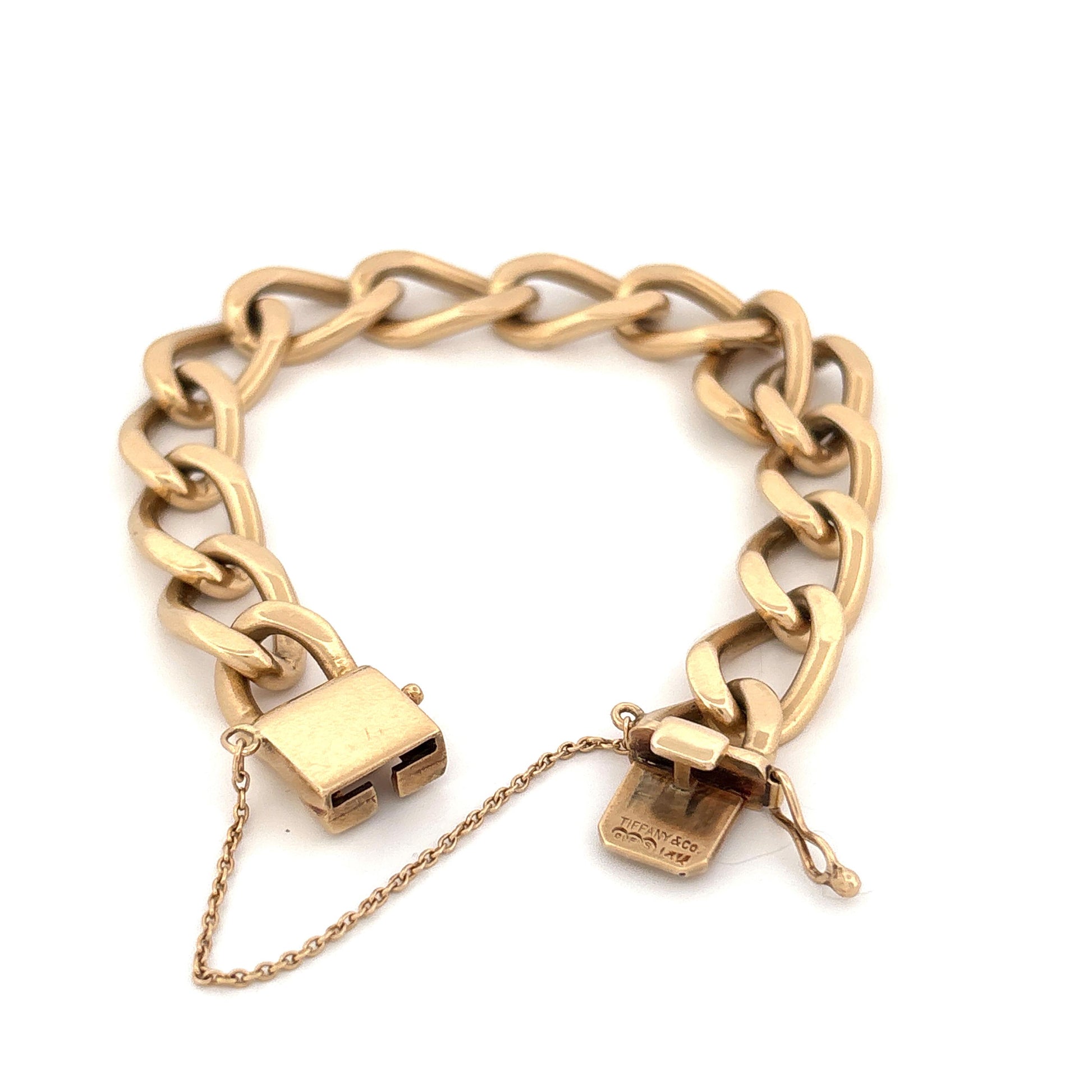 14K Tiffany & Co. Curb Chain Bracelet