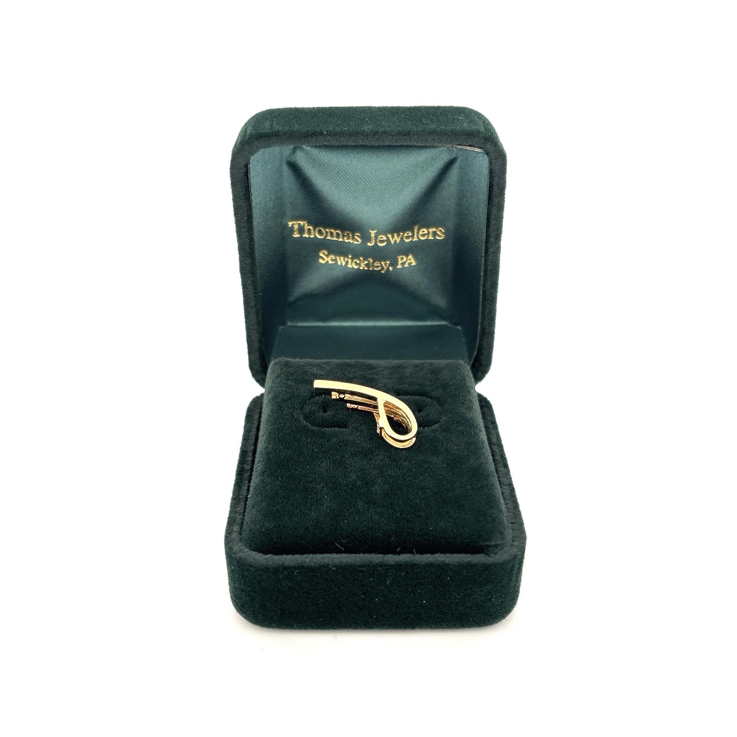 14K Three Tone Pendant